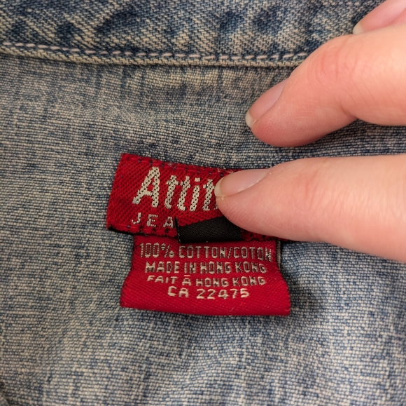 Vintage Attitude Jeanswear Denim Dress - Size S - Picture 7 of 10